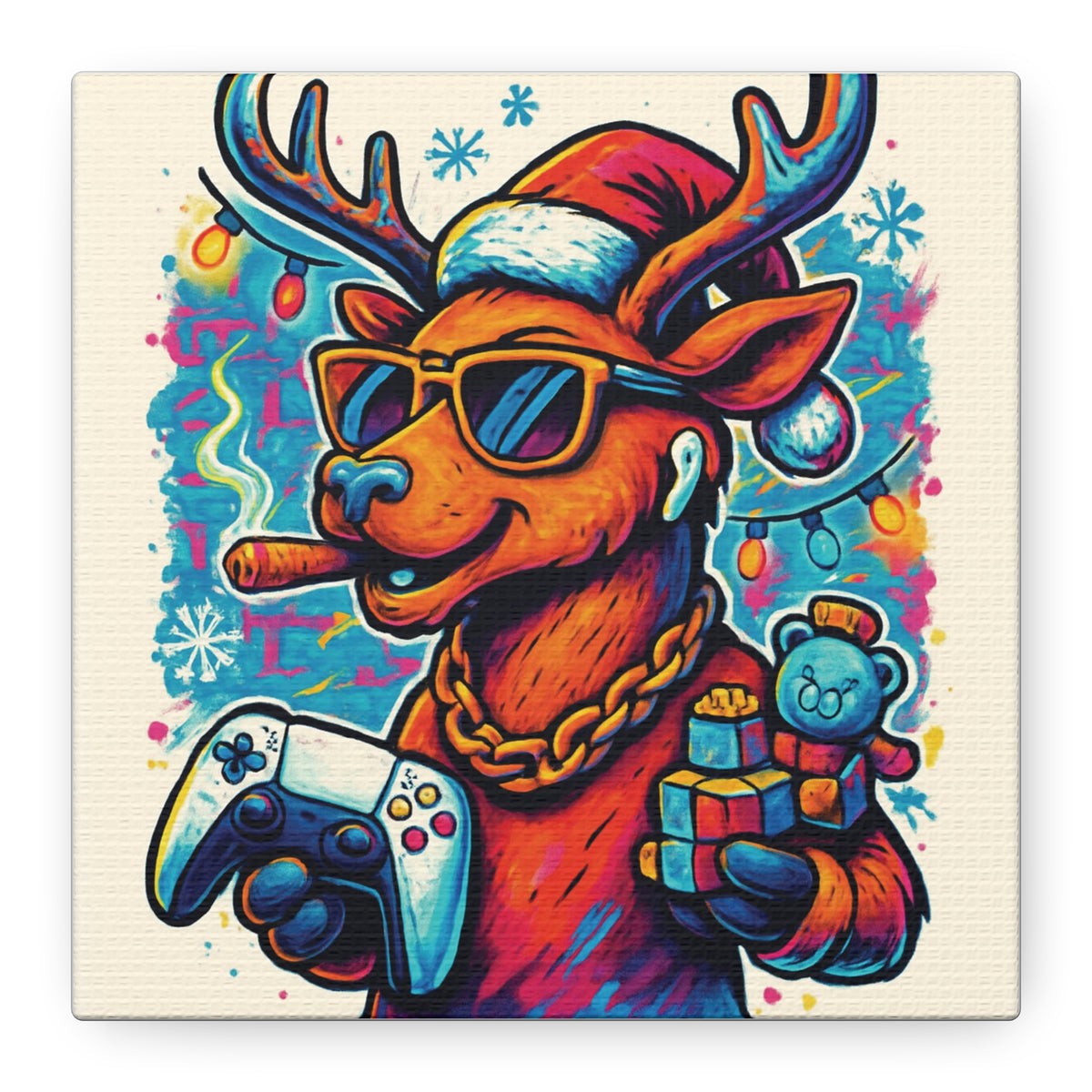 Canvas Print - Christmas Gifts Matte Canvas 25 Inch