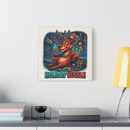 Christmas Matte Canvas Wall Art — Holiday Stretched Canvas 1.25"