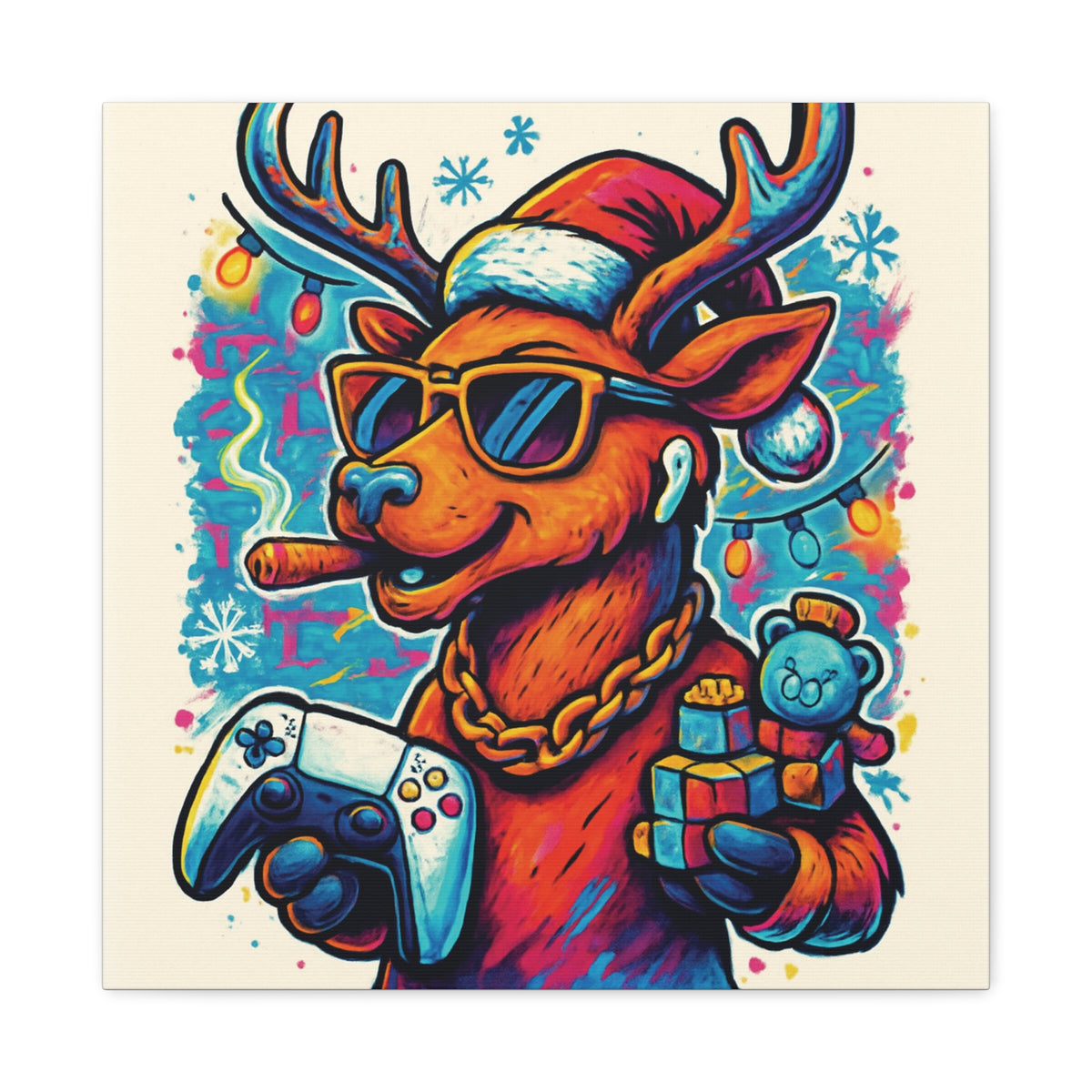 Canvas Print - Christmas Gifts Matte Canvas 25 Inch