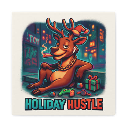 Christmas Matte Canvas Wall Art — Holiday Stretched Canvas 1.25"