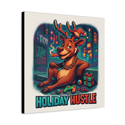 Christmas Matte Canvas Wall Art — Holiday Stretched Canvas 1.25"