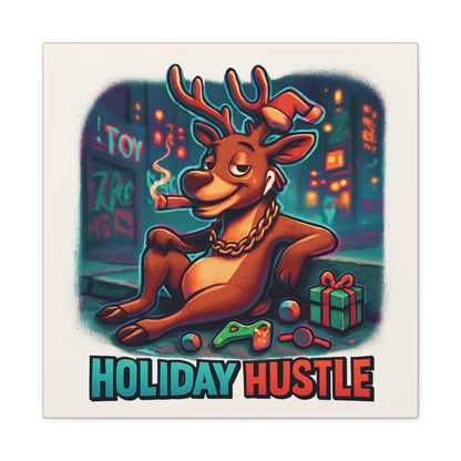 Christmas Matte Canvas Wall Art — Holiday Stretched Canvas 1.25"