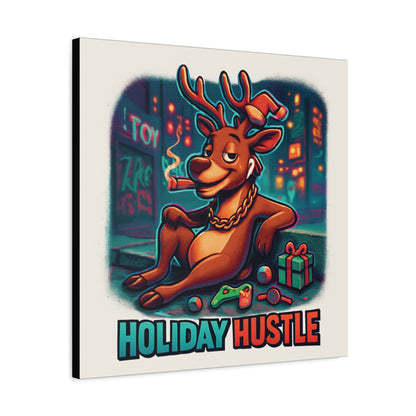 Christmas Matte Canvas Wall Art — Holiday Stretched Canvas 1.25"