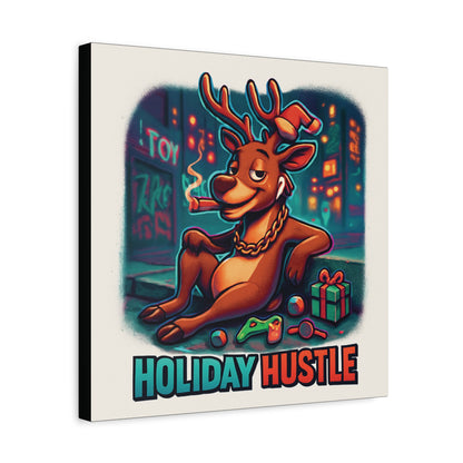 Christmas Matte Canvas Wall Art — Holiday Stretched Canvas 1.25"