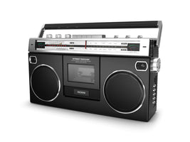 Ion Retro Rocker Bluetooth Boombox with Tape Recorder